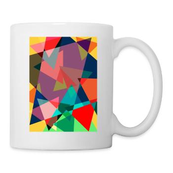 Abstract painting. Abstract paint - Mug - white - Right
