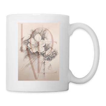 LOVE? - Tasse - Weiß - Rechts