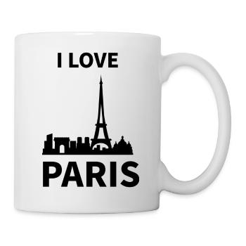 Paris - Tasse - Weiß - Rechts