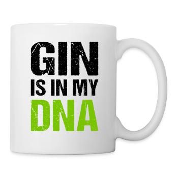 Le gin est dans mon ADN Toast Gin - Mug blanc - blanc - Droite