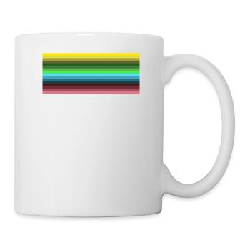 REGENBOGEN - Tasse - Weiß - Rechts
