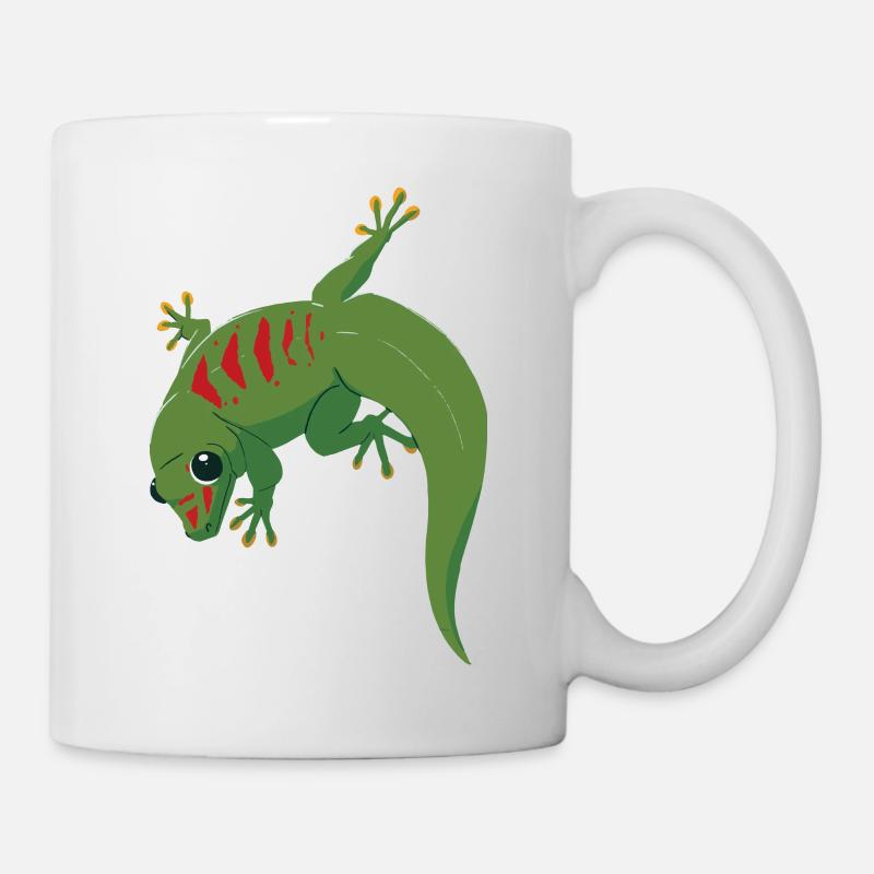 Gecko Illustration - Mug - white
