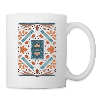 Büchersammlung - Tasse - Weiß - Rechts