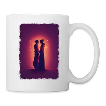 Liebe - Tasse - Weiß - Rechts