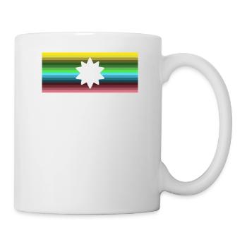 Flagge - Tasse - Weiß - Rechts