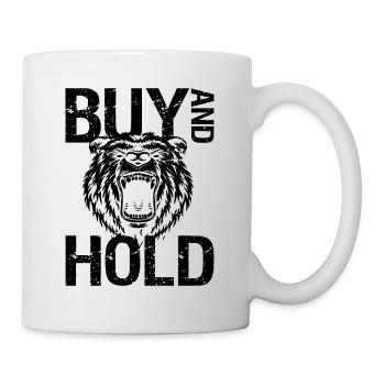 Buy and Hold Stock Exchange Bulle Baer Stock Investor - Mug - white - Right