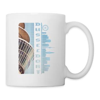 Düsseldorf Allemagne City Skyline Home Love - Mug blanc - blanc - Droite