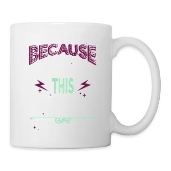 alien loving kid area51 birthday present idea - Tasse - Weiß - Rechts