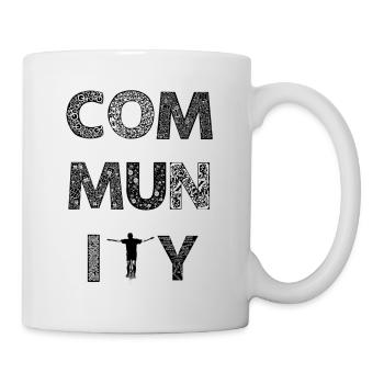 Community Unicycle first edition - Mug blanc - blanc - Droite