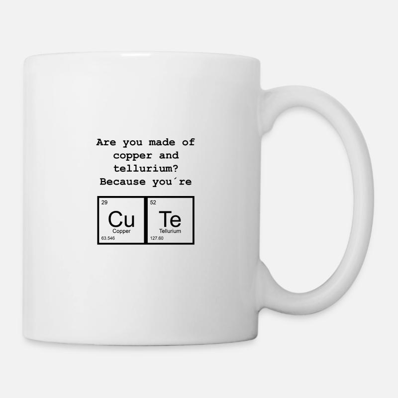 Tu es mignon! - Mug blanc - blanc