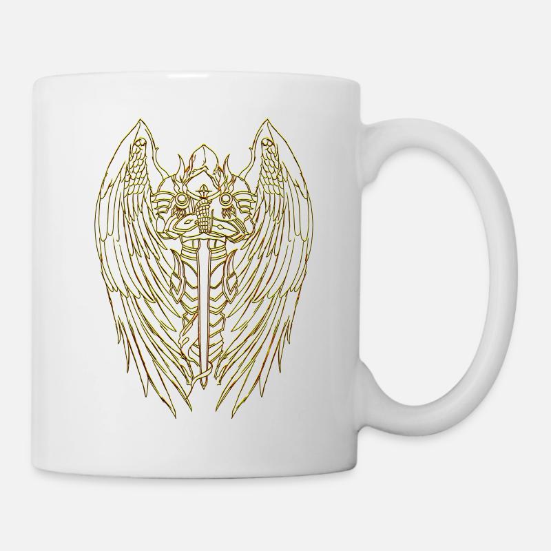 Archange catholique Saint Ange Saint Michel Saint Saint Michel - Mug blanc - blanc