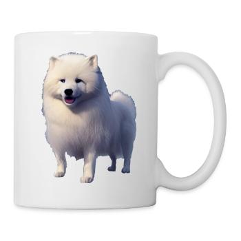 Samoyed Dog - Samoyed - Mug - white - Right