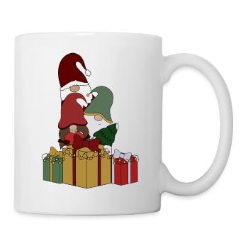 Wichtel - Tasse - Weiß - Rechts