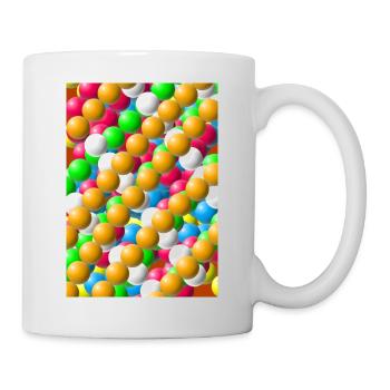 Bulle à boule - Mug blanc - blanc - Droite