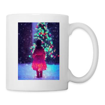 Noël 18 - Mug blanc - blanc - Droite