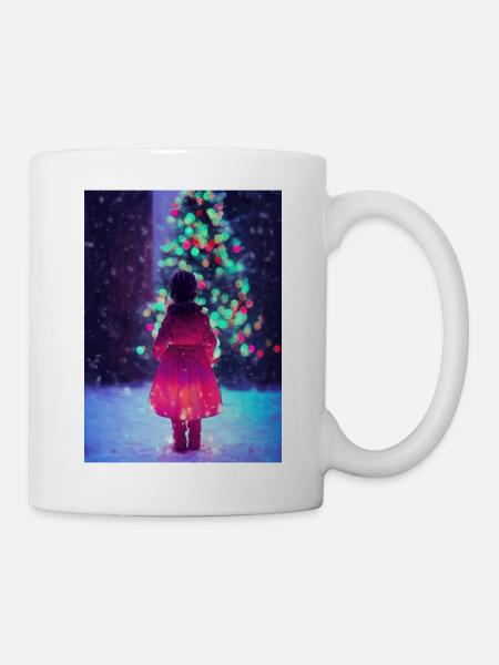 Weihnachten 18 - Tasse - Weiß
