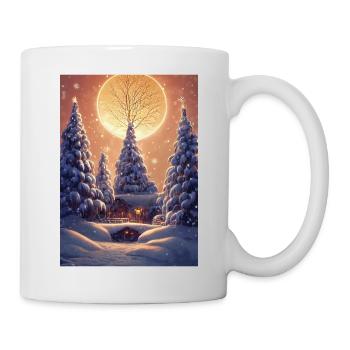 Christmas Cottage - Mug - white - Right
