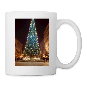 Tall Christmas Tree - Mug - white - Right