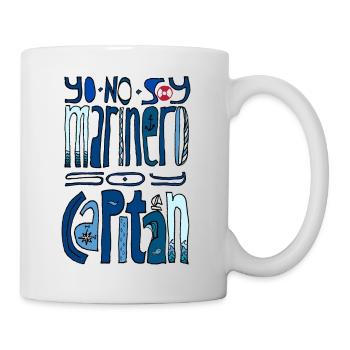 soy capitan - Tasse - Weiß - Rechts