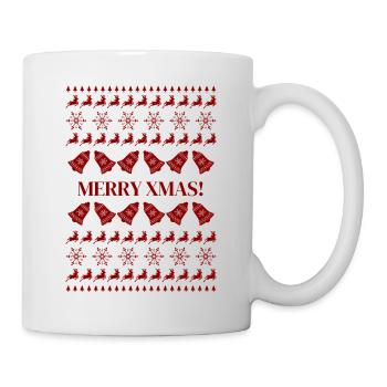 Christmas in Red - Tasse - Weiß - Rechts