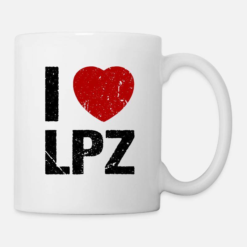 I love LPZ Leipzig - Tasse - Weiß