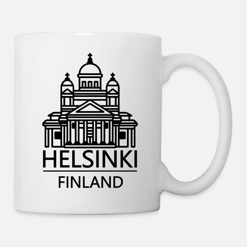 Helsinki Finlande - Mug blanc - blanc