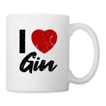 J’adore le Gin - Mug blanc - blanc - Droite