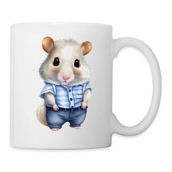 Cute hamster - Mug - white - Right