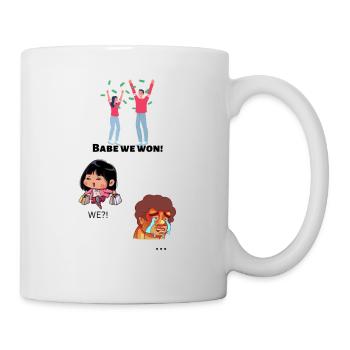 Paar - Tasse - Weiß - Rechts