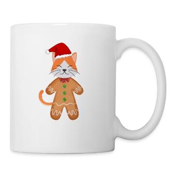 Gingerbread Cat - Mug - white - Right