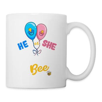 He or She Brah To Bee Best Brother Ever Big Bro - Tasse - Weiß - Rechts