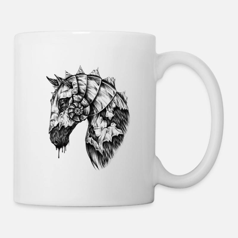 Slavic Horse - Mug - white