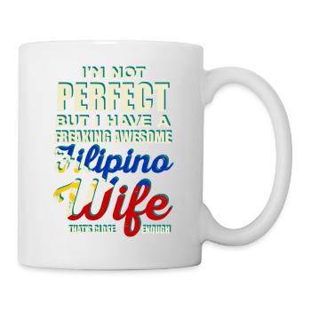 Philippinen Filipina Stolz Flagge Pinay I Geschenk - Tasse - Weiß - Rechts