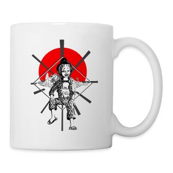 Rényoné by Jean Thierry DeSaintLouis - Mug blanc - blanc - Droite