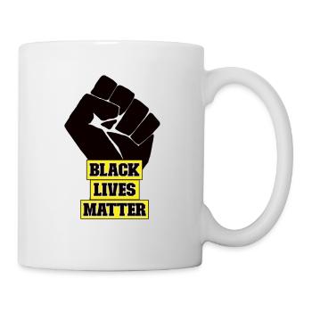 L’importance de la vie noire - Mug blanc - blanc - Droite