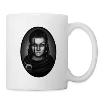 L’inquiétude slave - Mug blanc - blanc - Droite