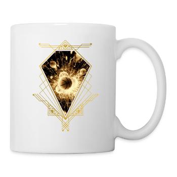 Basketball Ball Gold Basketball Player Sports - Mug - white - Right