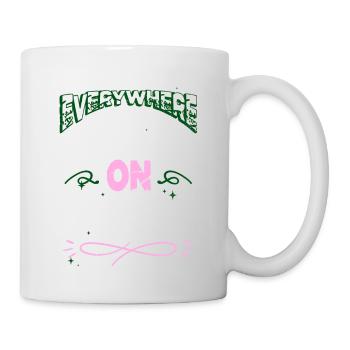 artistic travel bug eat sleep travel geek buy - Tasse - Weiß - Rechts