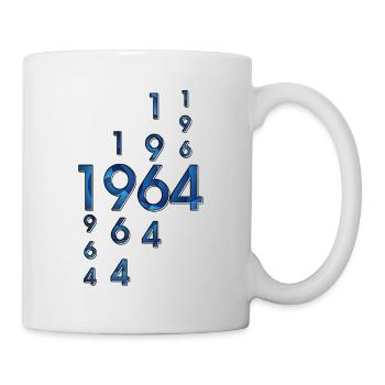 1964 Année - Mug blanc - blanc - Droite
