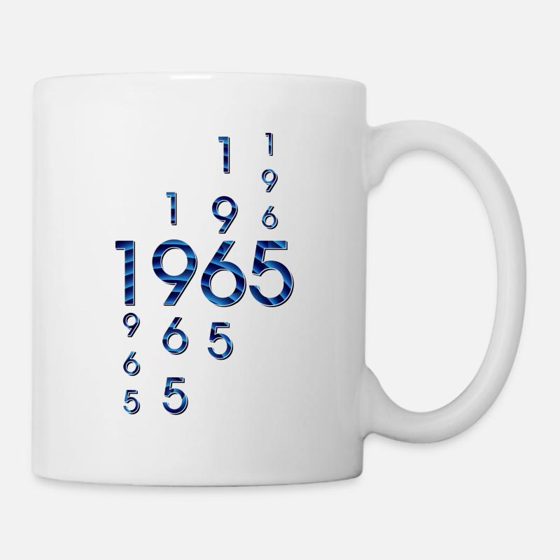 1965 Jahr - Tasse - Weiß