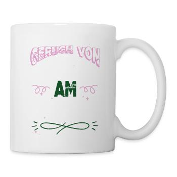 terrier geek hundeliebhaber lieben bullterrier - Tasse - Weiß - Rechts