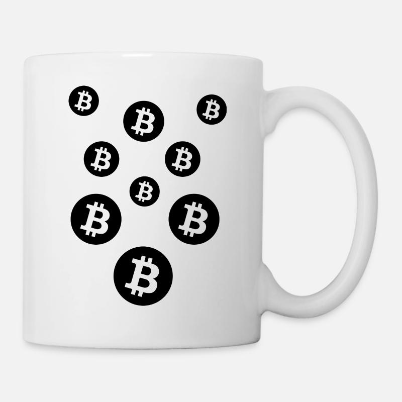 Crypto Bitcoin Trading - Tasse - Weiß
