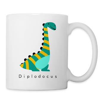 Diplodocus - Mug - white - Right