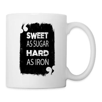 snowboarding happy barbecue joke hobbies jokes - Tasse - Weiß - Rechts