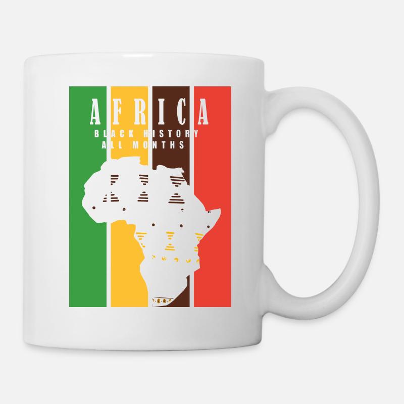 African Black History Month - Tasse - Weiß