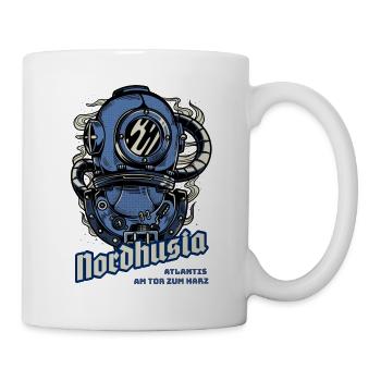 Südharz Merch - Nordhusia - Tasse - Weiß - Rechts