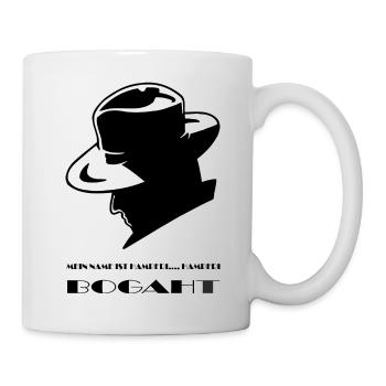 Mein Name ist Hampfri..., Hampfri Bogaht - Tasse - Weiß - Rechts