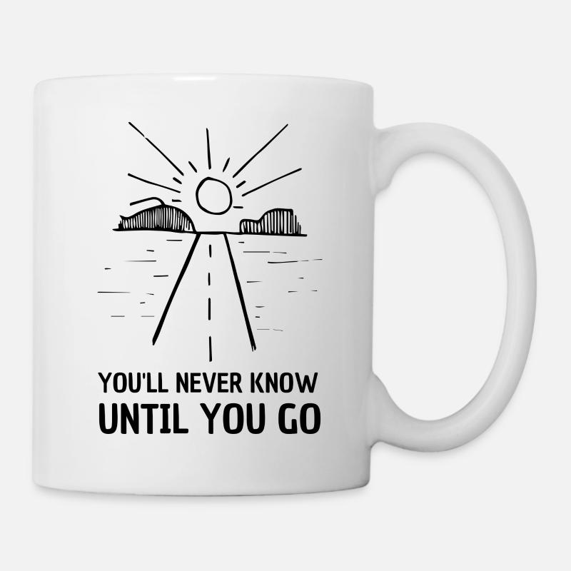 You'll never know until you go - Mug - white