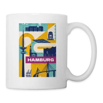 Hamburg - Mug - white - Right