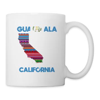 Guatemala drapeau guatémaltèque ADN I cadeau - Mug blanc - blanc - Droite